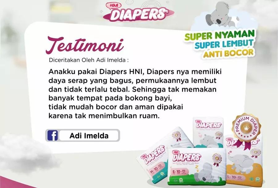 Testimoni diapers HNI 03