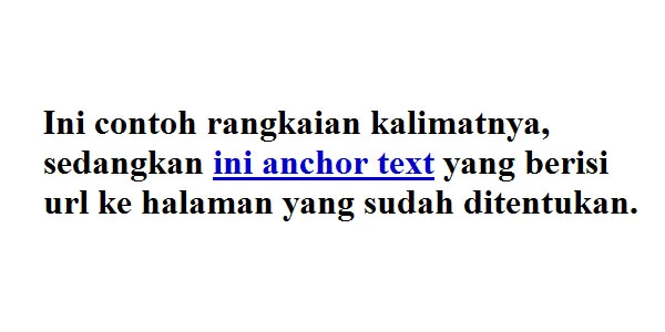 halaman anchor text