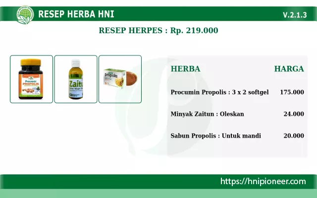 Resep HNI Herpes