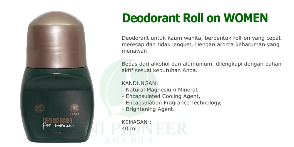 Produk Deodorant Roll on Women